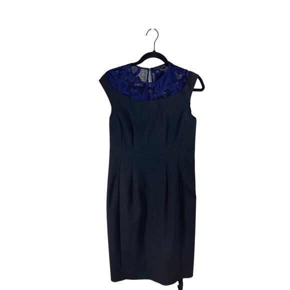 Cynthia Steffe Dresses & Skirts - Cynthia Steffe Pleated A Line Lace Collared Cotton Dress